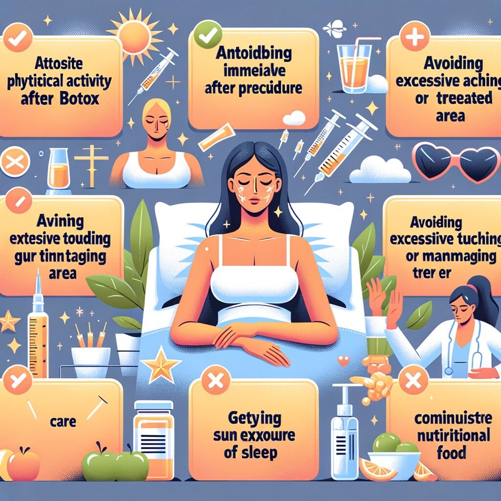 مراقبت از بوتاکس