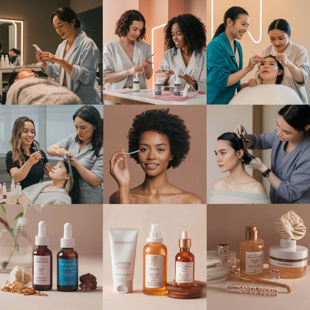 Skin and hair care courses