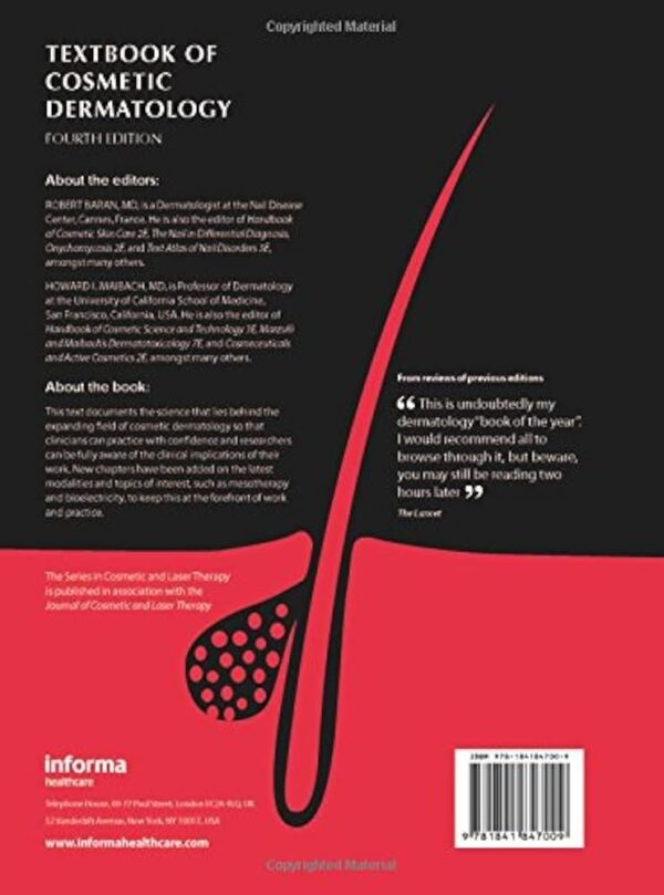 textbook of cosmetic dermatology 4th edition